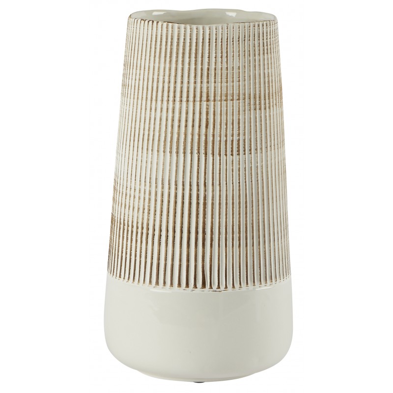 vase en céramique blanc